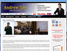 Tablet Screenshot of andrewtanebay.com